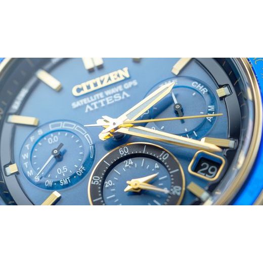 CITIZEN ATTESA SATELLITE WAVE GPS LIMITED EDITION CC4054-68L - SUPER TITANIUM - ZNAČKY