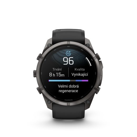 GARMIN FENIX® 9 PRO- 51 MM, CARBON GRAY DLC TITANIUM BLACK/PEBBLE 010-04337-16 - FENIX 9 PRO - ZNAČKY