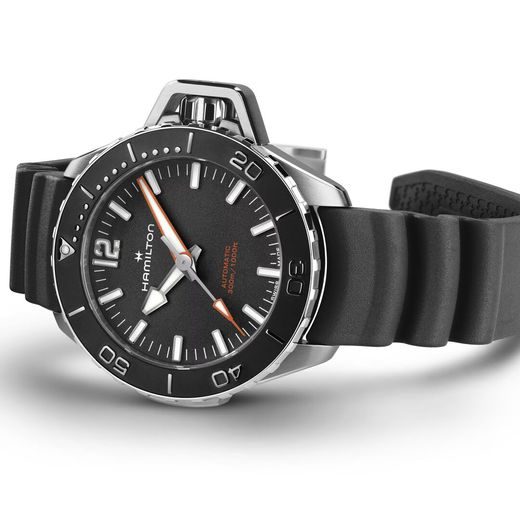 HAMILTON KHAKI NAVY FROGMAN AUTO H77455330 - KHAKI NAVY - BRANDS