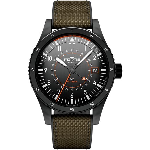 FORTIS FLIEGER F-43 TRIPLE-GMT PC-7 TEAM LIMITED EDITION COSC F4260004 - FLIEGER - BRANDS