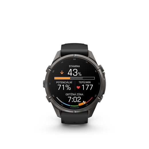 GARMIN FENIX® 9 PRO INREACH - 43 MM, CARBON GRAY DLC BLACK/PEBBLE 010-04335-11 - FENIX 9 PRO INREACH - ZNAČKY