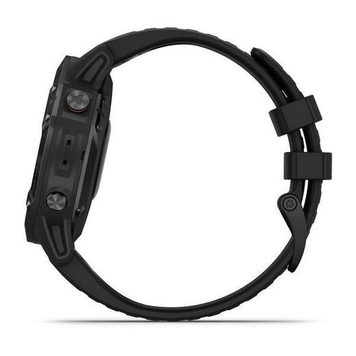 GARMIN FENIX 6 PRO GLASS, BLACK/BLACK BAND (MAP/MUSIC) 010-02158-02 - GARMIN - BRANDS