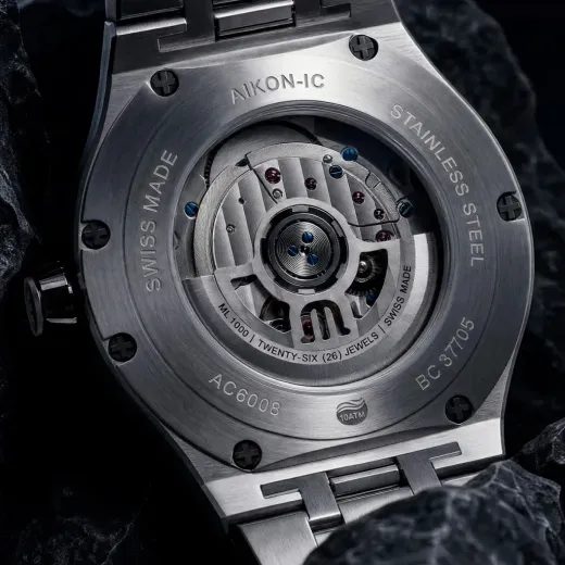 MAURICE LACROIX AIKONIC FROZEN CARBON COLOURS AC6008-SSL20-530-2 - AIKONIC - MĂRCI