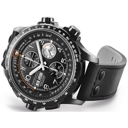 HAMILTON KHAKI AVIATION X-WIND AUTO CHRONO H77736733 - KHAKI AVIATION - BRANDS
