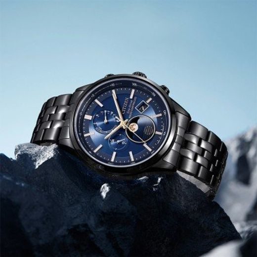 CITIZEN ECO-DRIVE RADIO CONTROLLED MOONPHASE BY1035-56L - CITIZEN - ZNAČKY