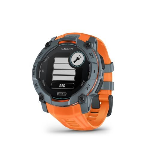 GARMIN INSTINCT® 3 – 50 MM, SOLAR TWILIGHT S SOLSTICE PÁSKEM 010-02935-01 - INSTINCT 3 - ZNAČKY