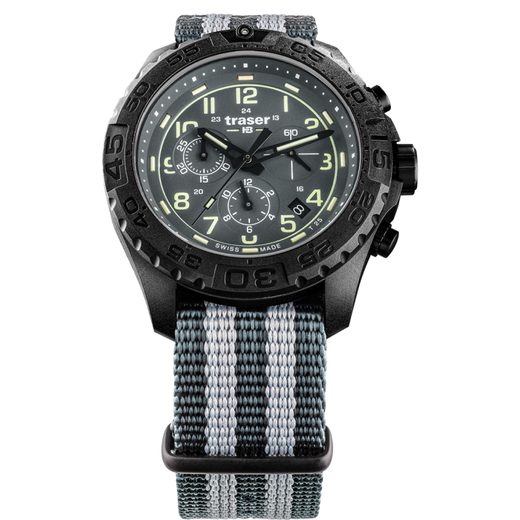 TRASER P96 OUTDOOR PIONEER EVOLUTION CHRONO GREY NATO - TRASER - BRANDS