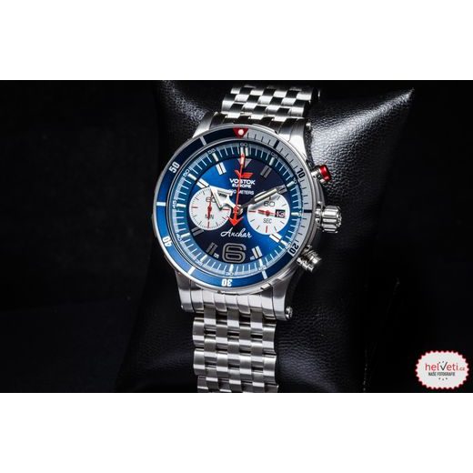 VOSTOK EUROPE ANCHAR SUBMARINE CHRONO LINE 6S21-510A583B - ANCHAR SUBMARINE - BRANDS