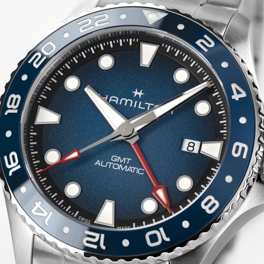 HAMILTON KHAKI NAVY SCUBA AUTOMATIC GMT 43MM H82535140 - SCUBA - BRANDS