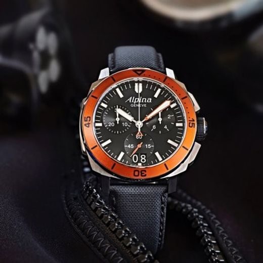 ALPINA SEASTRONG DIVER 300 BIG DATE CHRONOGRAPH AL-372LBO4V6 - ALPINA - ZNAČKY