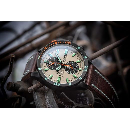 VOSTOK EUROPE ALMAZ CHRONO LINE 6S11-320C677 - ALMAZ SPACE STATION - BRANDS