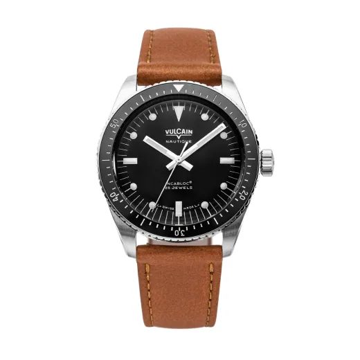 VULCAIN SKINDIVER NAUTIQUE BLACK WITH WHITE LUM - SKINDIVER NAUTIQUE - BRANDS