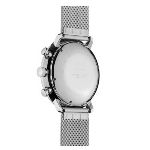 JUNGHANS MAX BILL CHRONOSCOPE 27/4003.46 - MAX BILL CHRONOSCOPE - ZNAČKY