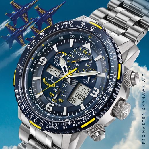 CITIZEN SKYHAWK A-T BLUE ANGELS JY8078-52L - PROMASTER - BRANDS