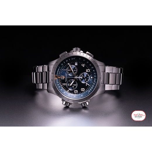 HAMILTON KHAKI AVIATION X-WIND GMT CHRONO QUARTZ H77922141 - KHAKI AVIATION - ZNAČKY