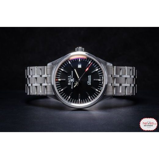 BALL TRAINMASTER MANUFACTURE 80 HOURS COSC NM3280D-S1CJ-BK