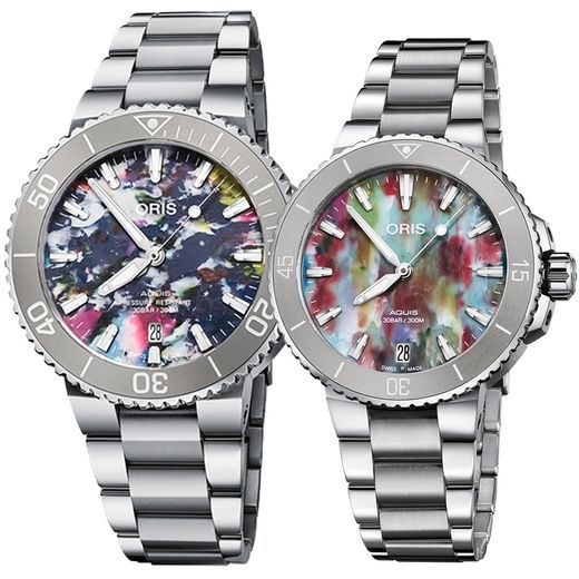 ORIS AQUIS DATE 36,5 MM UPCYCLE 01 733 7770 4150-SET - AQUIS - BRANDS
