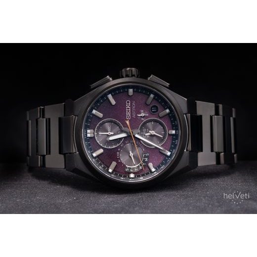 SEIKO ASTRON DUAL-TIME CHRONOGRAPH SSH171J1 'YOZAKURA' CHERRY BLOSSOMS AT NIGHT LIMITED EDITION - ASTRON - ZNAČKY