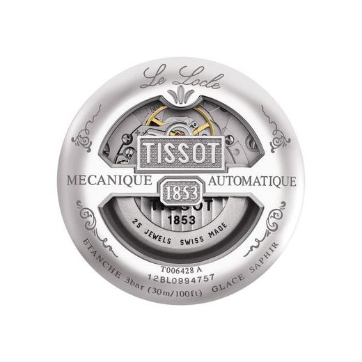 TISSOT LE LOCLE AUTOMATIC SMALL SECOND T006.428.22.038.01 - LE LOCLE AUTOMATIC - BRANDS