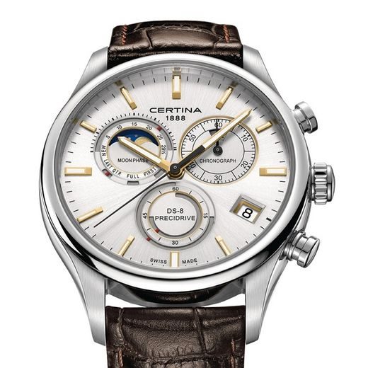 CERTINA DS-8 CHRONOGRAPH MOON PHASE C033.450.16.031.00 - CERTINA - ZNAČKY