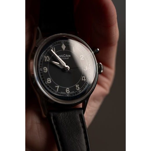 VULCAIN CRICKET CLASSIQUE 39 MM - NEGRU/ALB/ALBASTRU - CRICKET CLASSIQUE - MĂRCI