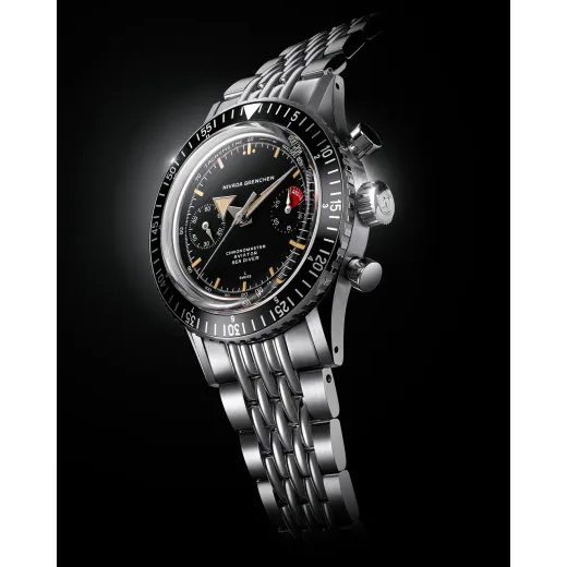 NIVADA GRENCHEN CHRONOMASTER BROAD ARROW - INTER. BEZEL - MANUAL - CHRONOMASTER - ZNAČKY