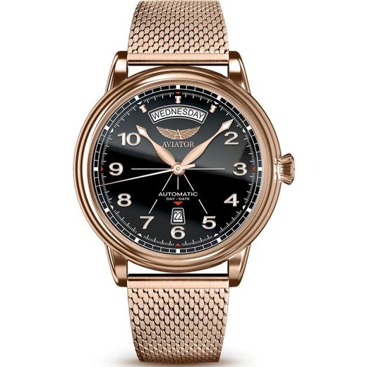 AVIATOR DOUGLAS DAY-DATE 45 AUTOMATIC V.3.44.2.398.5 - DOUGLAS DAY-DATE - BRANDS