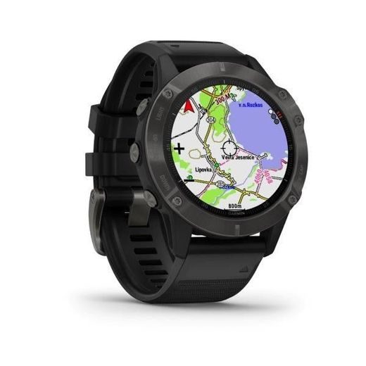 GARMIN FENIX6 PRO SAPPHIRE, GRAY/BLACK BAND (MAP/MUSIC) 010-02158-11 - GARMIN - ZNAČKY