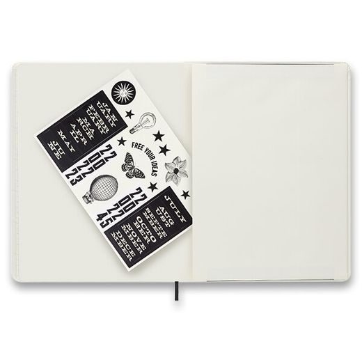 DIÁŘ MOLESKINE UNI LORENZO PETRANTONI - TVRDÉ DESKY - XL, LINKOVANÝ 1206/5789000 - DIÁŘE A ZÁPISNÍKY - OSTATNÍ