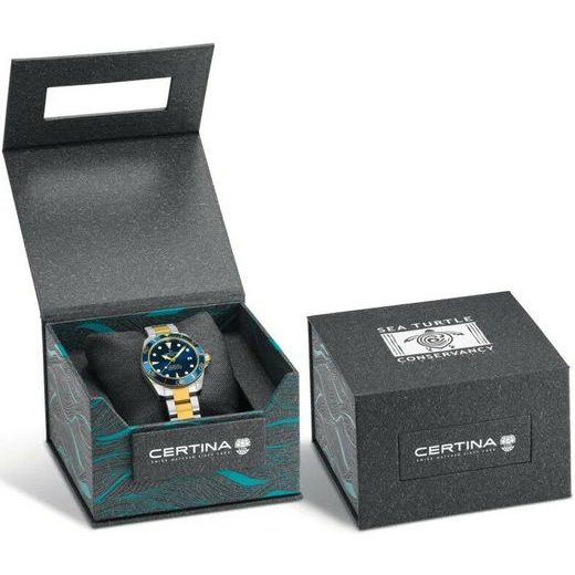 CERTINA DS ACTION DIVER POWERMATIC 80 SEA TURTLE CONSERVANCY C032.807.22.041.10 - SPECIAL EDITION - DS POWERMATIC 80 - BRANDS