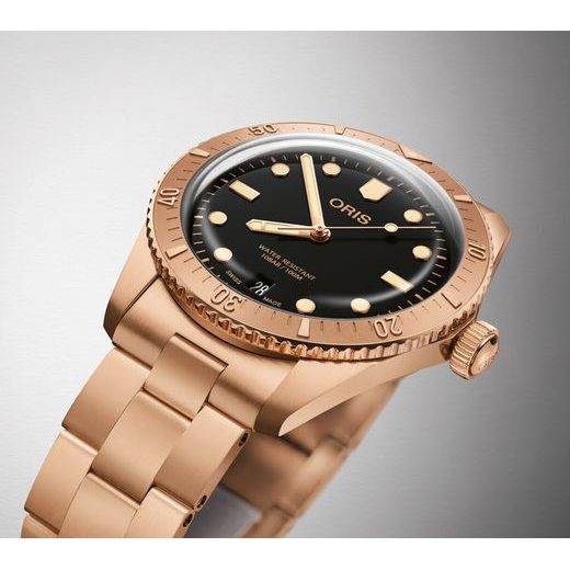 ORIS DIVERS SIXTY-FIVE DATE SEPIA 01 733 7771 3154-07 8 19 - DIVERS - ZNAČKY