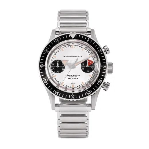 NIVADA GRENCHEN CHRONOMASTER PANDA MANUAL - CHRONOMASTER - ZNAČKY