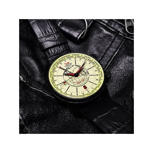 VOSTOK EUROPE GAZ-14 LIMOUZINE WORLD TIMER LINE 2426/5604240 - VOSTOK EUROPE - ZNAČKY