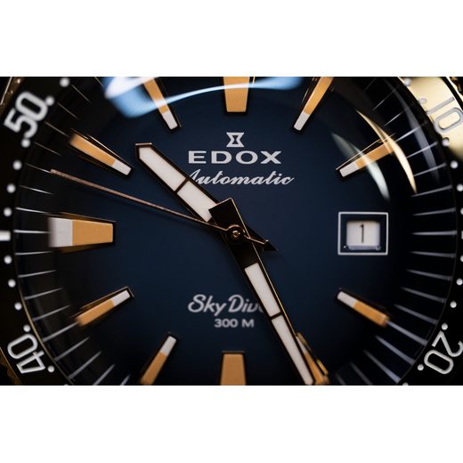 EDOX SKYDIVER DATE AUTOMATIC 80126-BRN-BUIDR LIMITED EDITION - SKYDIVER - ZNAČKY