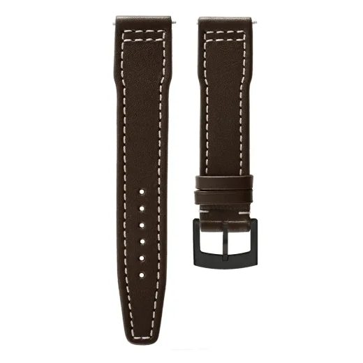 KOŽENÝ ŘEMÍNEK BIATEC MARINE | TMAVĚ HNĚDÝ - 20 MM - ŘEMÍNKY - OSTATNÍ