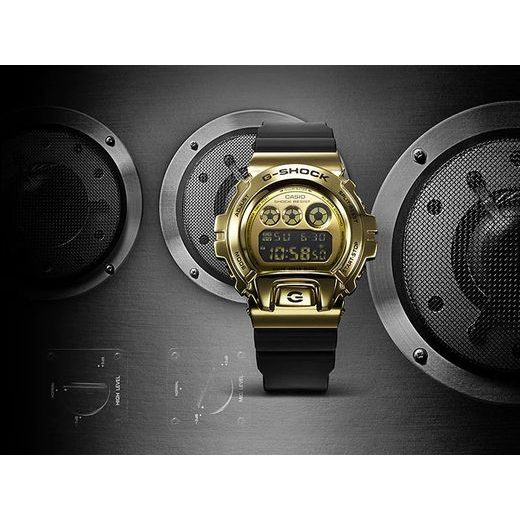 CASIO G-SHOCK GM-6900G-9ER METAL BEZEL 6900 SERIES 25TH ANNIVERSARY - G-SHOCK - BRANDS