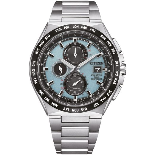 CITIZEN WORLDTIME RADIO CONTROLLED SUPER TITANIUM AT8238-84M - SUPER TITANIUM - MĂRCI