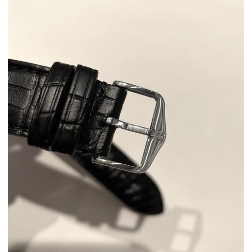 ŘEMÍNEK KOŽENÝ BALL ČERNÝ KROKODÝL 20 MM - ŘEMÍNKY - OSTATNÍ