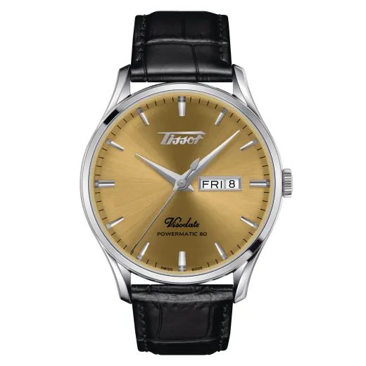 TISSOT HERITAGE VISODATE POWERMATIC 80 T118.430.16.021.00 - HERITAGE VISODATE - BRANDS