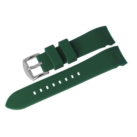 VOSTOK EUROPE SILICONE STRAP FOR ROCKET N-1 MODELS - GREEN - STRAPS - ACCESSORIES