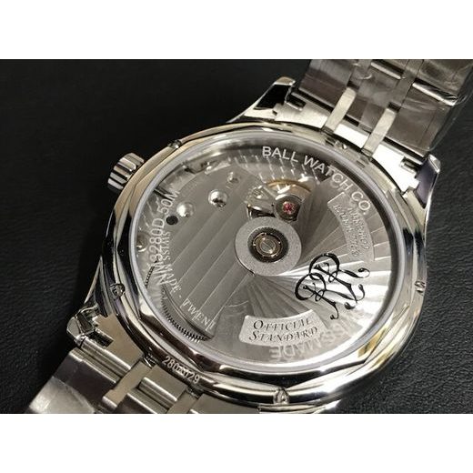 BALL TRAINMASTER MANUFACTURE 80 HOURS COSC NM3280D-S1CJ-BK - BALL - BRANDS