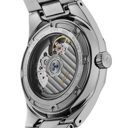 NIVADA GRENCHEN F77 TITANIUM GREEN AVENTURINE OPEN HEART MK2 - 38MM - F77 - ZNAČKY