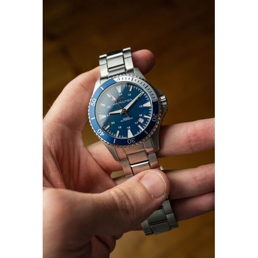 HAMILTON KHAKI NAVY SCUBA AUTO H82345141 - KHAKI NAVY - BRANDS