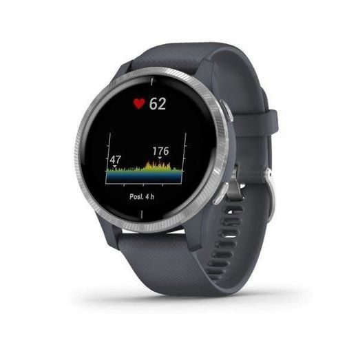 GARMIN VENU SILVER/BLUE BAND 010-02173-03 - GARMIN - ZNAČKY