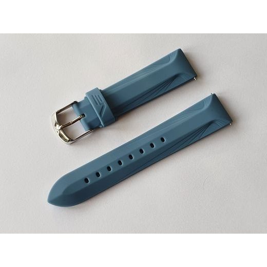 SILIKONOVÝ ŘEMÍNEK VOSTOK EUROPE PRO UNDINE - MODRÝ/LESKLÁ SPONA - ŘEMÍNKY - OSTATNÍ