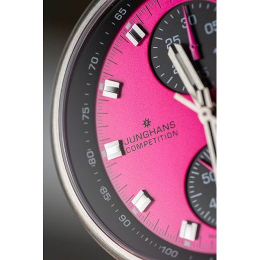 JUNGHANS 1972 COMPETITION PINK AUTOMATIC LIMITED EDITION 27/4406.00 - 1972 - BRANDS
