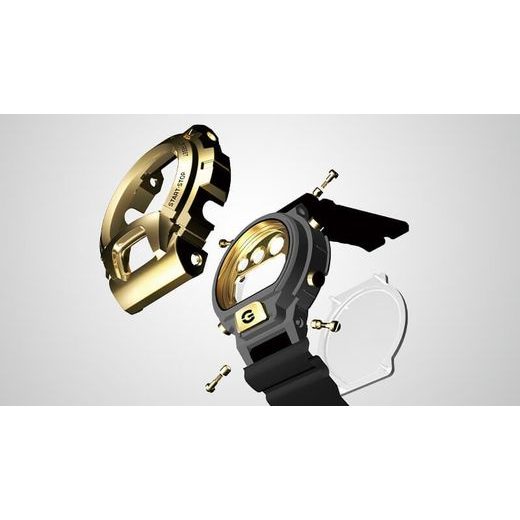 CASIO G-SHOCK GM-6900-1ER METAL BEZEL 6900 SERIES 25TH ANNIVERSARY - CASIO - BRANDS