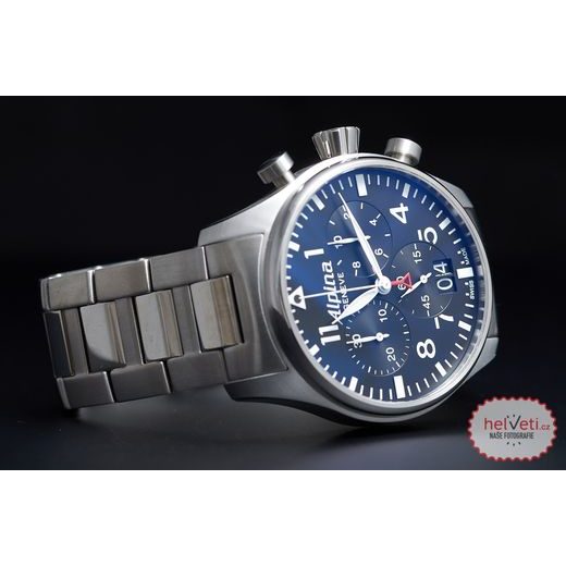 ALPINA STARTIMER PILOT BIG DATE CHRONOGRAPH AL-372B4S6B - ALPINA - BRANDS