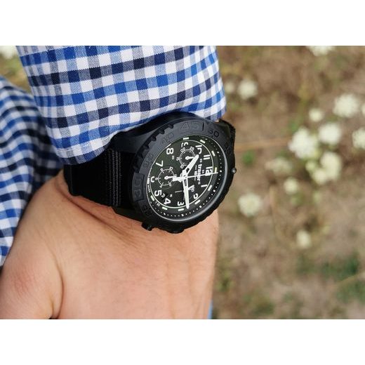 TRASER P96 OUTDOOR PIONEER EVOLUTION CHRONO BLACK, NATO - TRASER - BRANDS