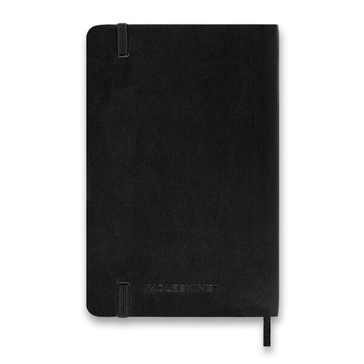 DIÁŘ MOLESKINE 2024 ČERNÝ - MĚSÍČNÍ - MĚKKÉ DESKY - S 1206/5726014 - DIARIES AND NOTEBOOKS - ACCESSORIES